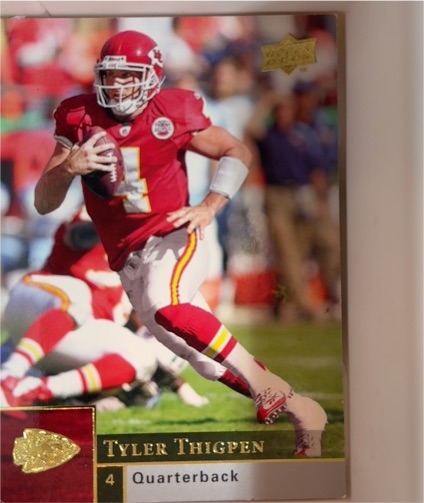 2009 Upper Deck #102 Tyler Thigpen — front