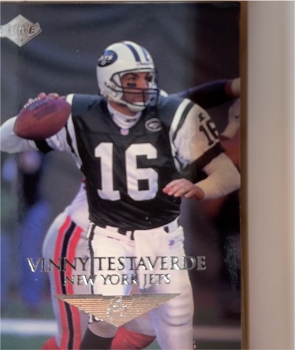 1999 Collector's Edge First Place #107 Vinny Testaverde — front