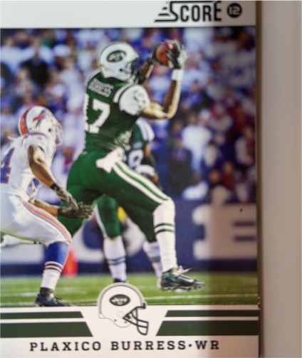 2012 Panini Score #222 Plaxico Burress — front