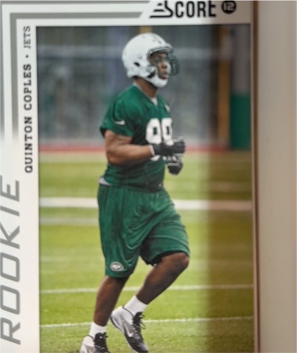 2012 Panini Score #364 Quinton Coples Rookie — front