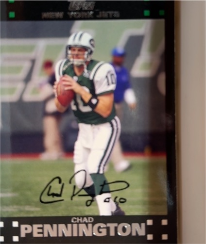 2007 Topps #31 Chad Pennington — front