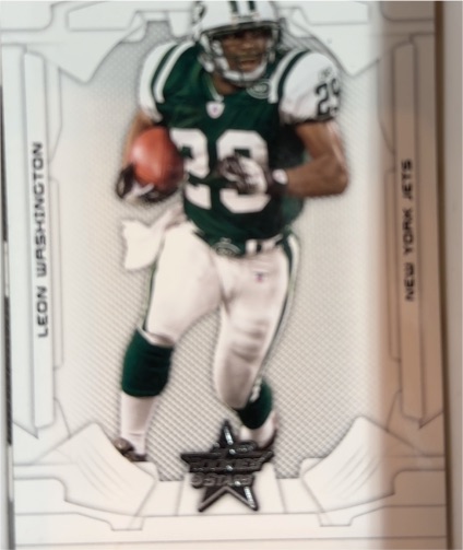 2008 Leaf Rookies & Stars #67 Leon Washington — front