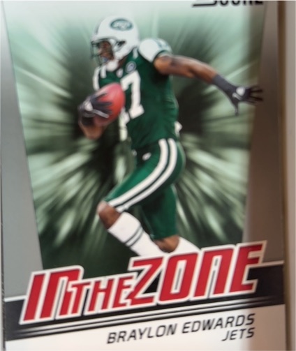 2011 Score In the Zone #3 Braylon Edwards — front