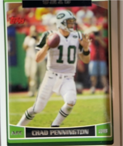 2006 Topps #146 Chad Pennington New York Jets — front