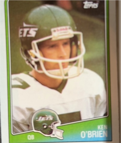 1988 Topps #302 Ken O'Brien — front