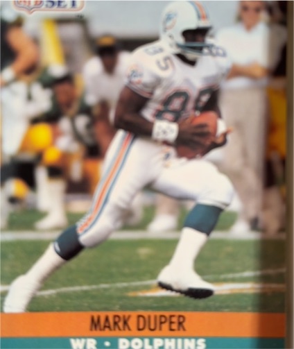 1990 Pro Set #559 Mark Duper — front