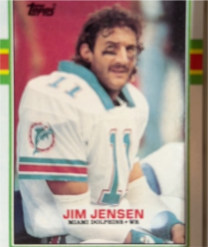 1989 Topps #11 Jim Jensen — front