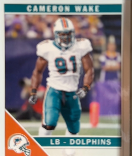 2011 Score #152 Cameron Wake — front