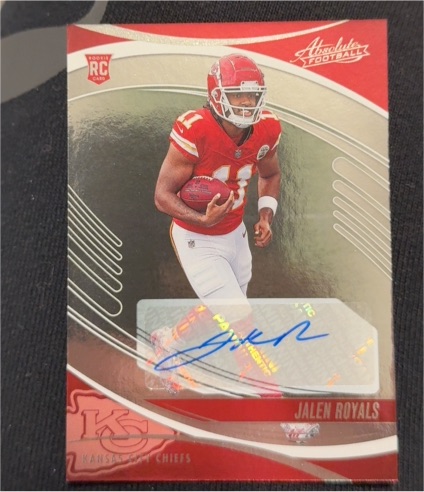 2025 Panini Absolute #133 Jalen Royals — front