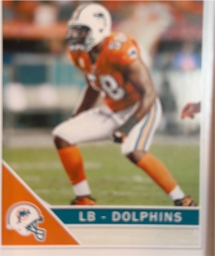 2011 Score #156 Karlos Dansby — front