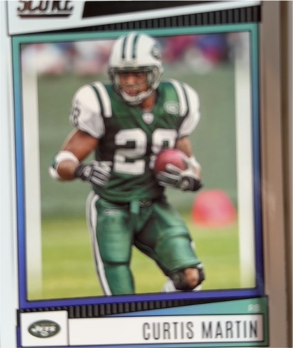 2022 Score #299 Curtis Martin — front