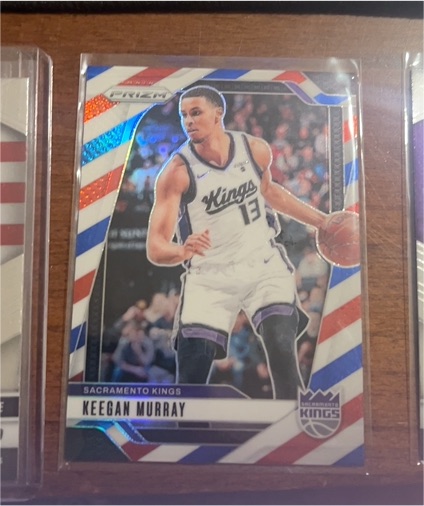 2024-25 Panini Prizm #7 Keegan Murray — front