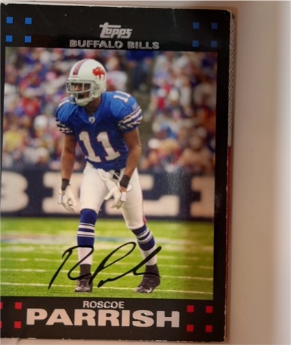 2007 Topps #193 Roscoe Parrish — front