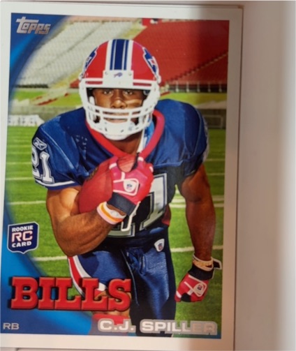 2010 Topps #167 C.J. Spiller — front