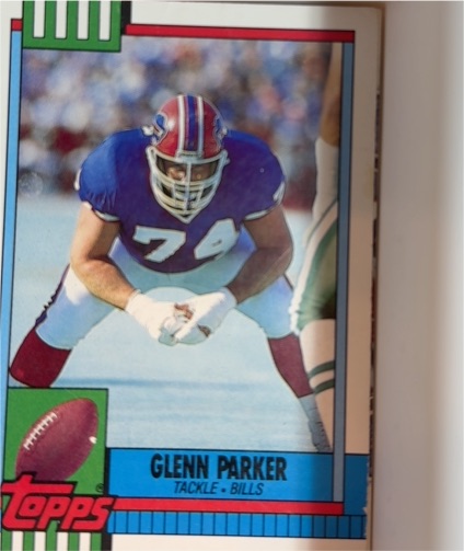 1990 Topps Traded #109T Glenn Parker — front