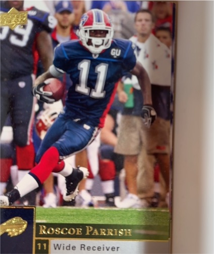 2009 Upper Deck #27 Roscoe Parrish — front