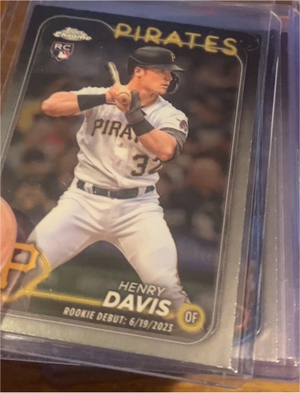 2024 Topps Update #US162 Henry Davis — front