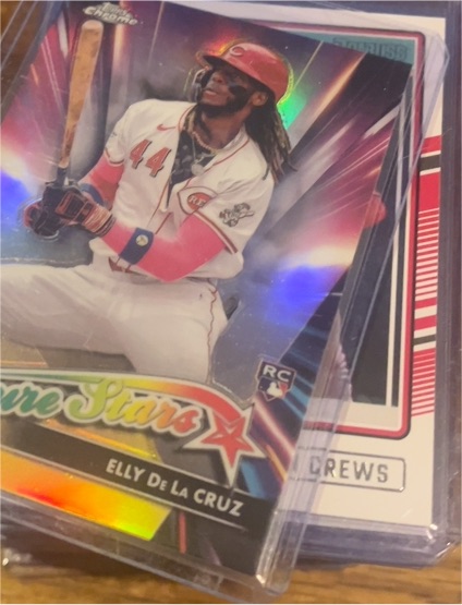 2024 Topps Chrome Update #FSU-11 Elly De La Cruz — front