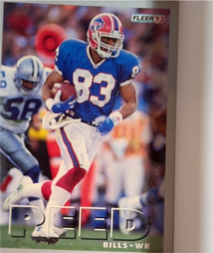 1993 Fleer #476 Andre Reed — front