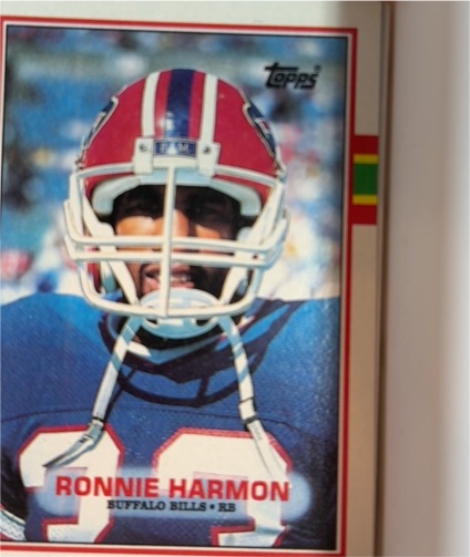 1989 Topps #55 Ronnie Harmon — front