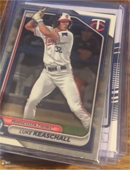 2024 Bowman #BP-122 Luke Keaschall — front