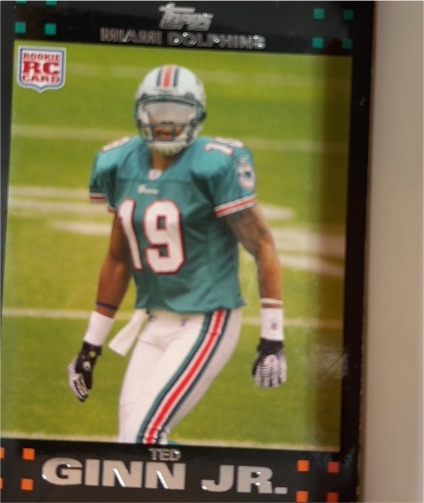 2007 Topps #321 Ted Ginn Jr. — front