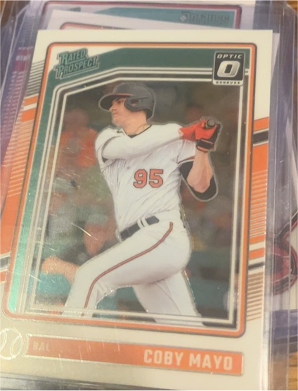 2024 Donruss Optic #144 Coby Mayo — front