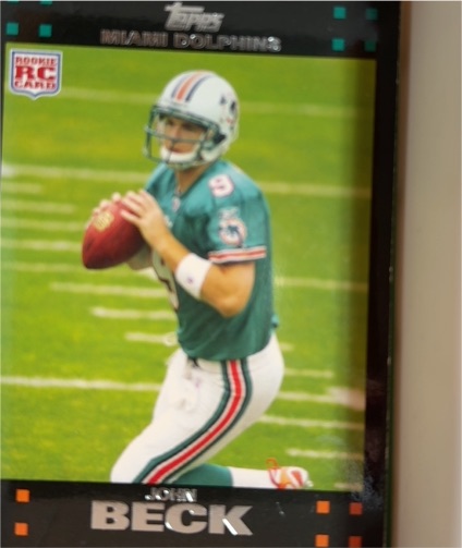 2007 Topps #292 John Beck — front