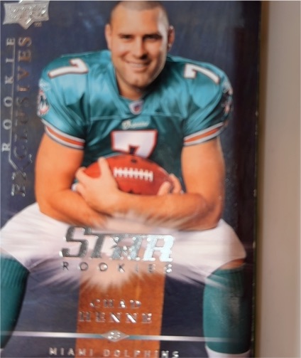 2008 Upper Deck Rookie Exclusives #RE58 Chad Henne — front