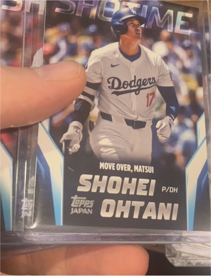 2024 Topps Japan Shohei Ohtani Shotime #SHO-11 — front