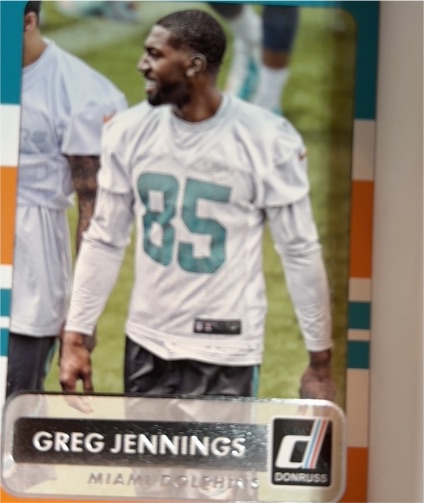 2015 Donruss #85 Greg Jennings — front