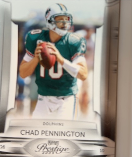2009 Playoff Prestige #51 Chad Pennington — front