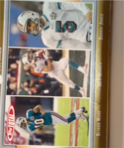 2006 Topps Total Red #302 Rashean Mathis/David Richardson/Deon Grant — front