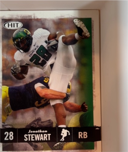 2008 SAGE HIT #82 Jonathan Stewart — front