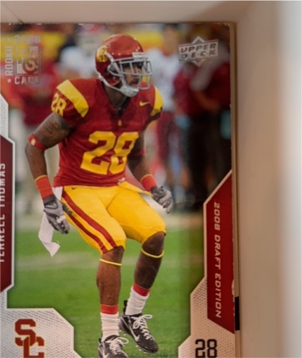 2008 Upper Deck Draft Edition #94 Terrell Thomas — front