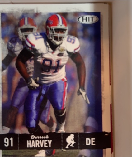 2007 SCORE #91 Derrick Harvey — front