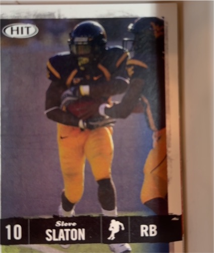 2022 Sage Hit #10 Steve Slaton — front