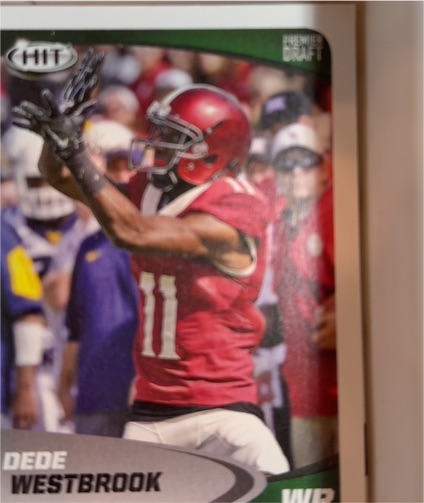 2017 Sage Hit #11 Dede Westbrook — front