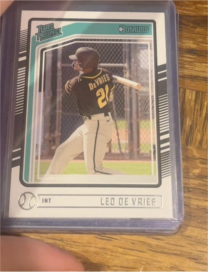 2024 Panini Donruss #129 Leo De Vries — front
