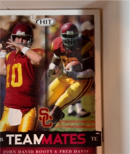 2008 Sage Hit #61 John David Booty & Fred Davis — front