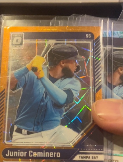 2024 Donruss Optic #40 Junior Caminero — front