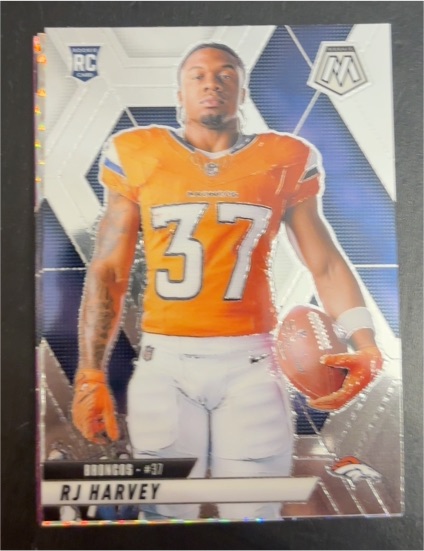 2025 Panini Mosaic #284 RJ Harvey — front
