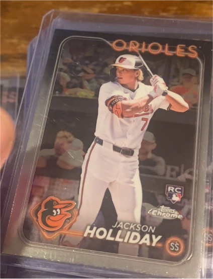 2024 Topps Chrome #88 Jackson Holliday — front