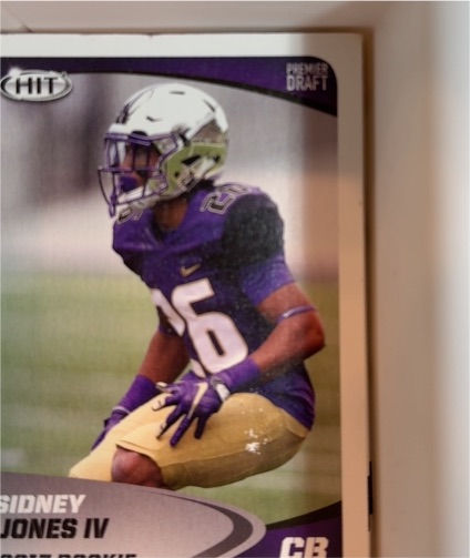 2017 Sage Hit Premier Draft #37 Sidney Jones IV — front