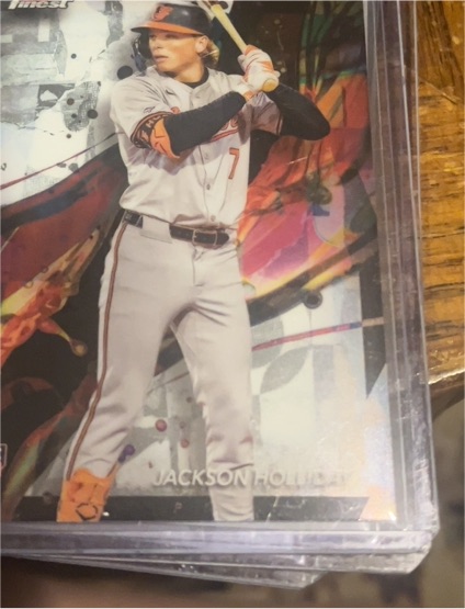 2024 Topps Finest #162 Jackson Holliday — front