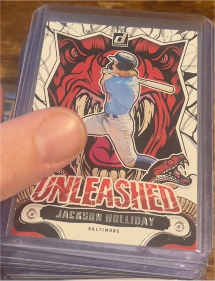 2024 Donruss Unleashed #5 Jackson Holliday — front