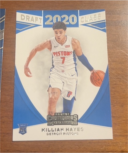 2020-21 Panini Contenders Draft Class #9 Killian Hayes — front