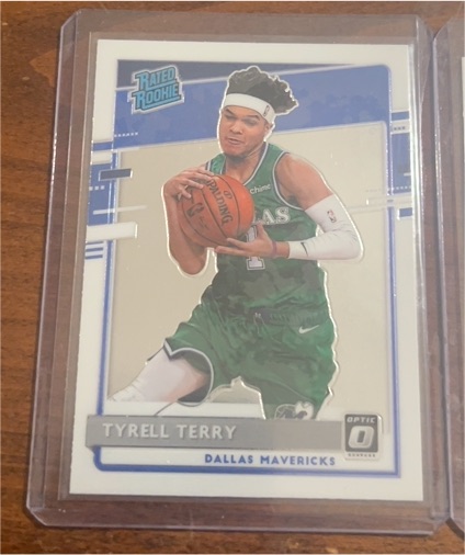2020-21 Donruss Optic #181 Tyrell Terry — front