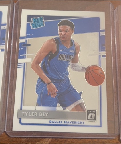 2020-21 Panini Donruss Optic #186 Tyler Bey — front