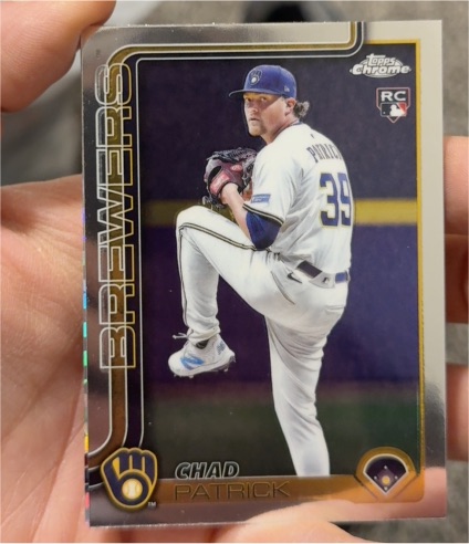 2025 Topps Chrome Update #USC90 Chad Patrick — front